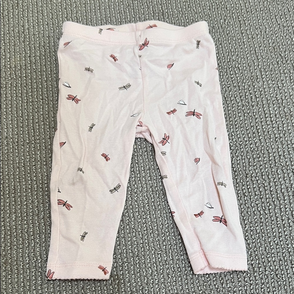 Carter's Pink Dragonfly Leggings